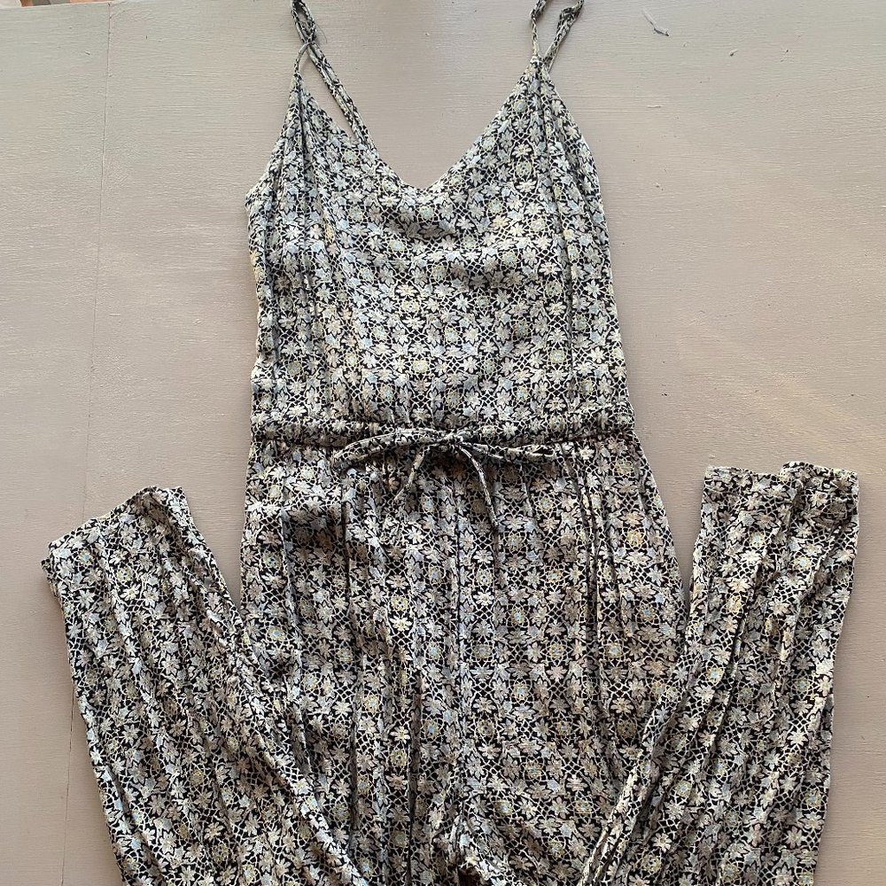 Free People Floral Jumpsuit - Size M